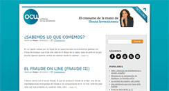Desktop Screenshot of elblogdelosconsumidores.com
